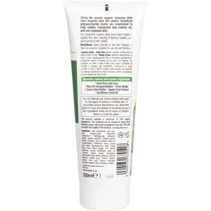 DR ORGANIC Skin Lotion Organic Aloe Vera 200ml DR ORGANIC