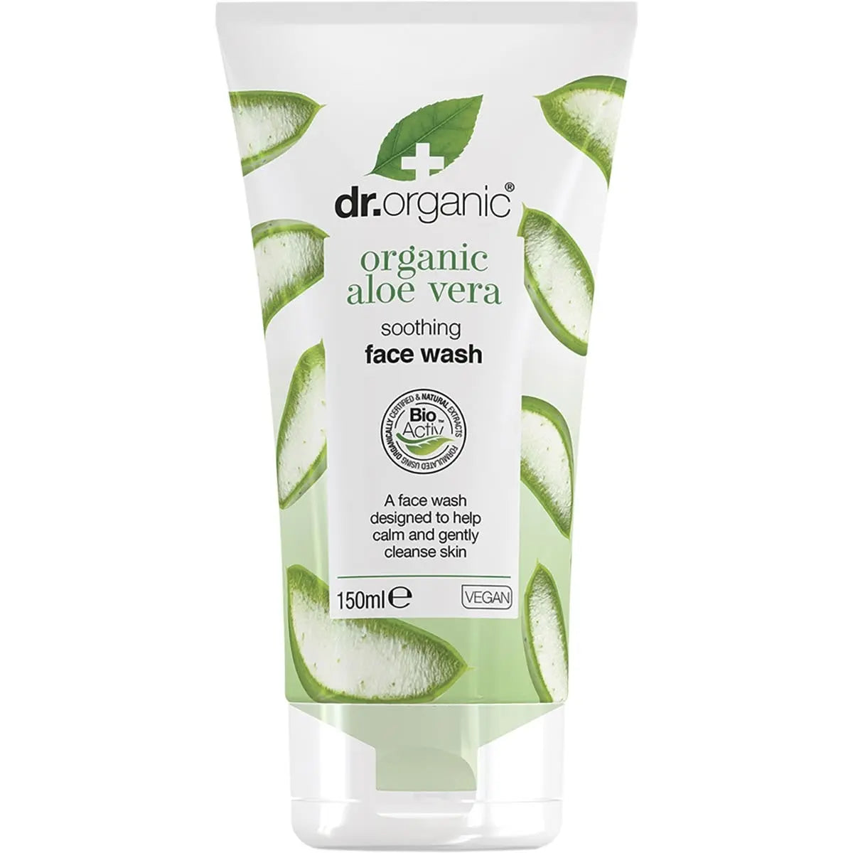 DR ORGANIC Creamy Face Wash Organic Aloe Vera 150ml DR ORGANIC