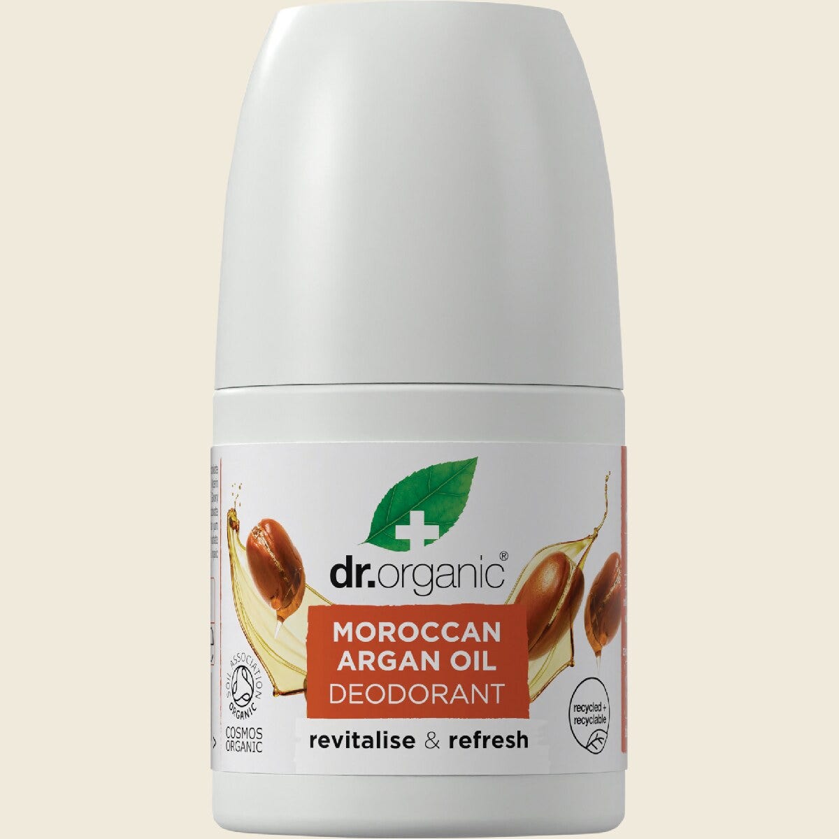 DR ORGANIC Roll-on Deodorant Organic Moroccan Argan Oil 50ml DR ORGANIC