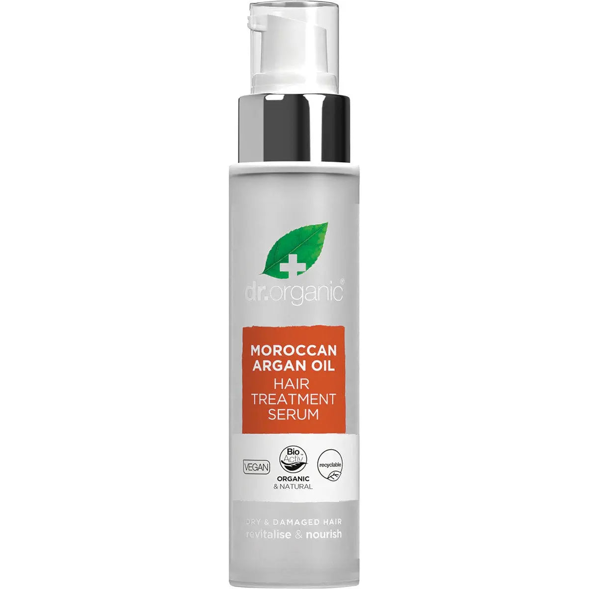 DR ORGANIC Hair Treatment Serum Organic Moroccan Argan Oil 100ml DR ORGANIC
