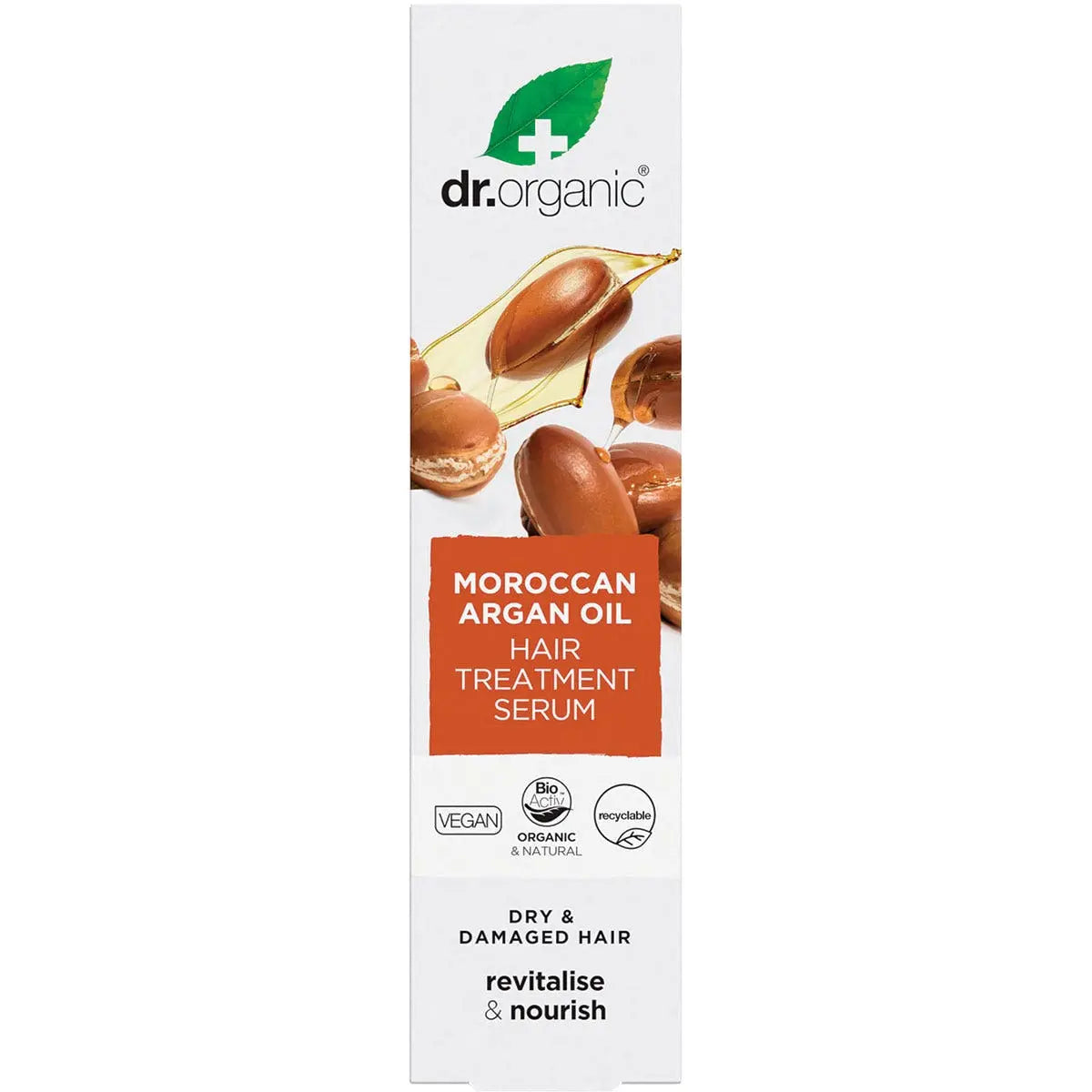 DR ORGANIC Hair Treatment Serum Organic Moroccan Argan Oil 100ml DR ORGANIC