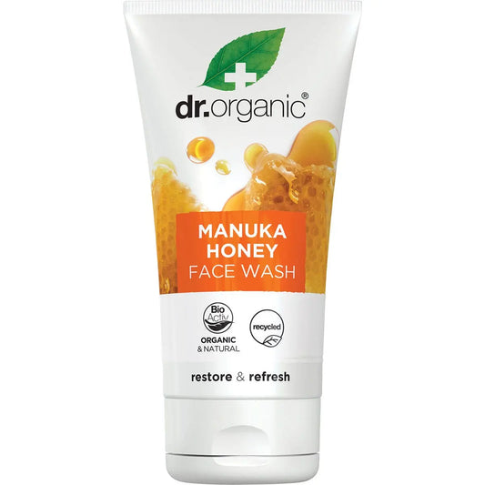 DR ORGANIC Face Wash Gentle Organic Manuka Honey 150ml DR ORGANIC