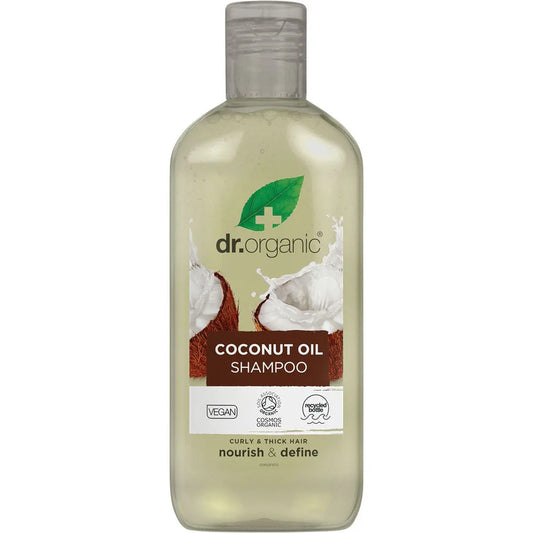 DR ORGANIC Shampoo Organic Virgin Coconut Oil 265ml DR ORGANIC