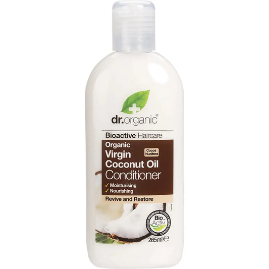 DR ORGANIC Conditioner Organic Virgin Coconut Oil 265ml DR ORGANIC
