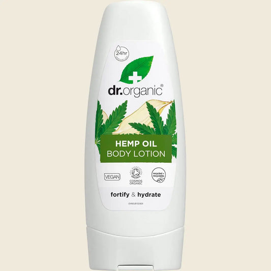 DR ORGANIC Skin Lotion Organic Hemp Oil 200ml DR ORGANIC