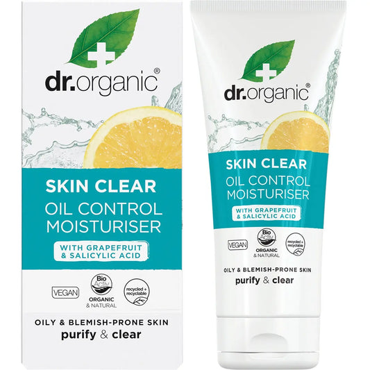 DR ORGANIC Oil Control Moisturiser Skin Clear - Organic Tea Tree 50ml DR ORGANIC