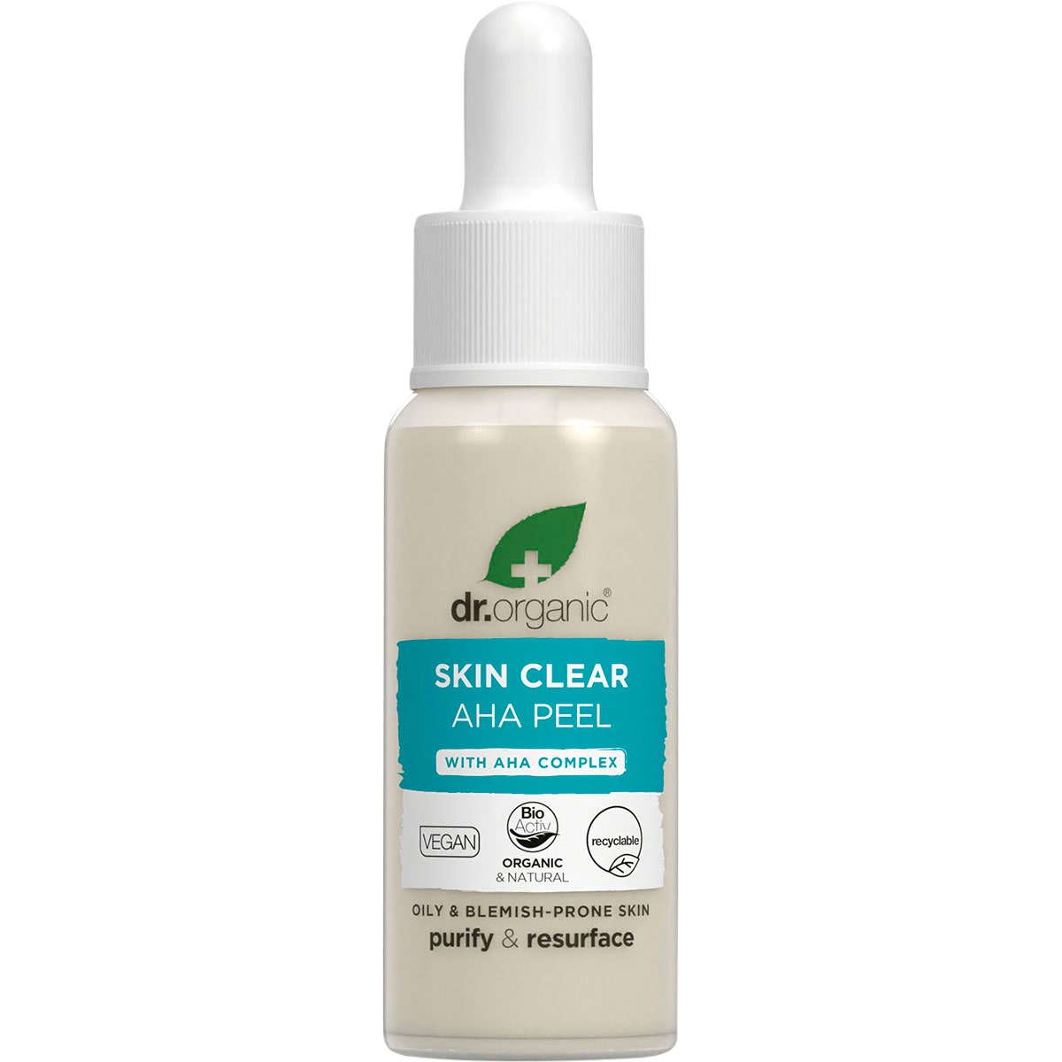Dr. Organic AHA Peel Skin Clear 30ml - Cutprice Online