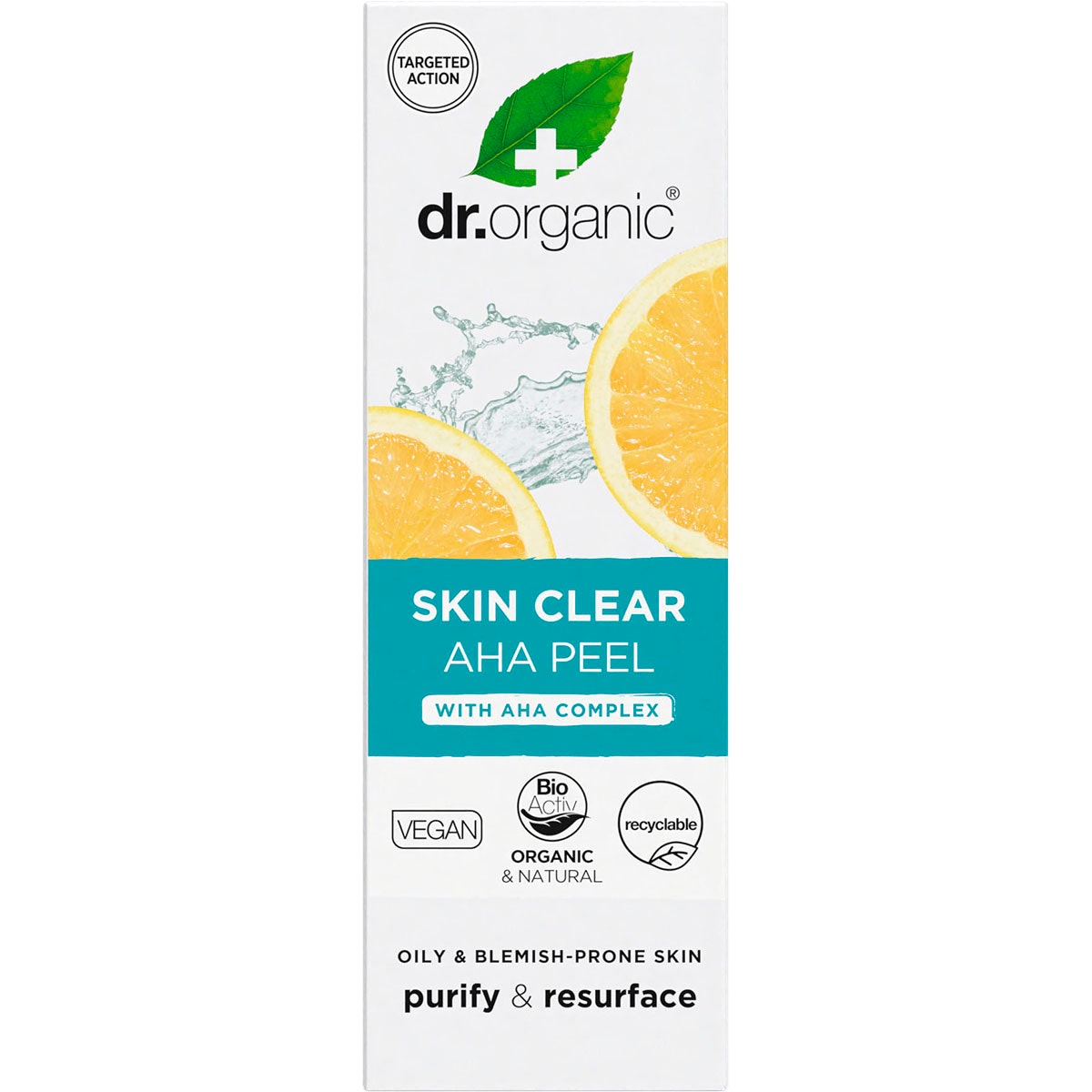 Dr. Organic AHA Peel Skin Clear 30ml - Cutprice Online