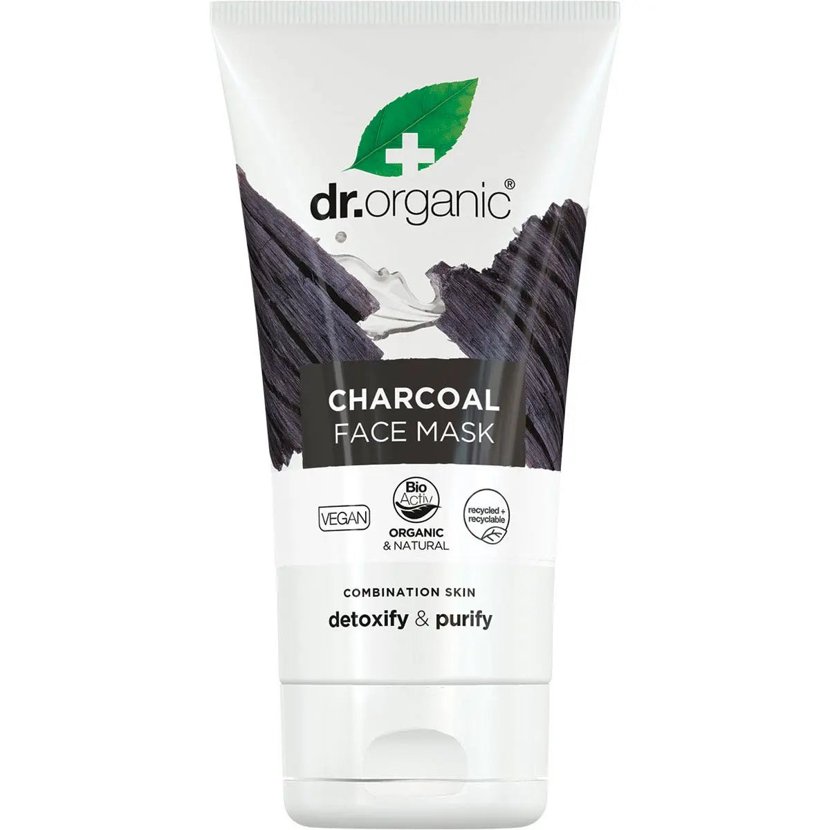 DR ORGANIC Face Mask Activated Charcoal 125ml DR ORGANIC
