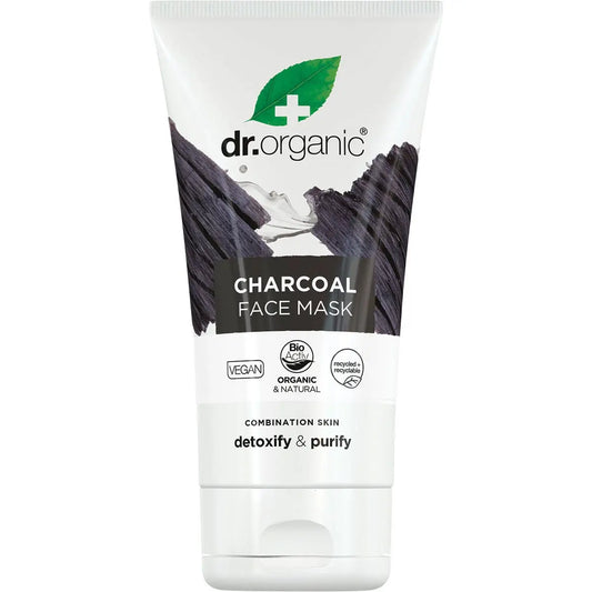 DR ORGANIC Face Mask Activated Charcoal 125ml DR ORGANIC