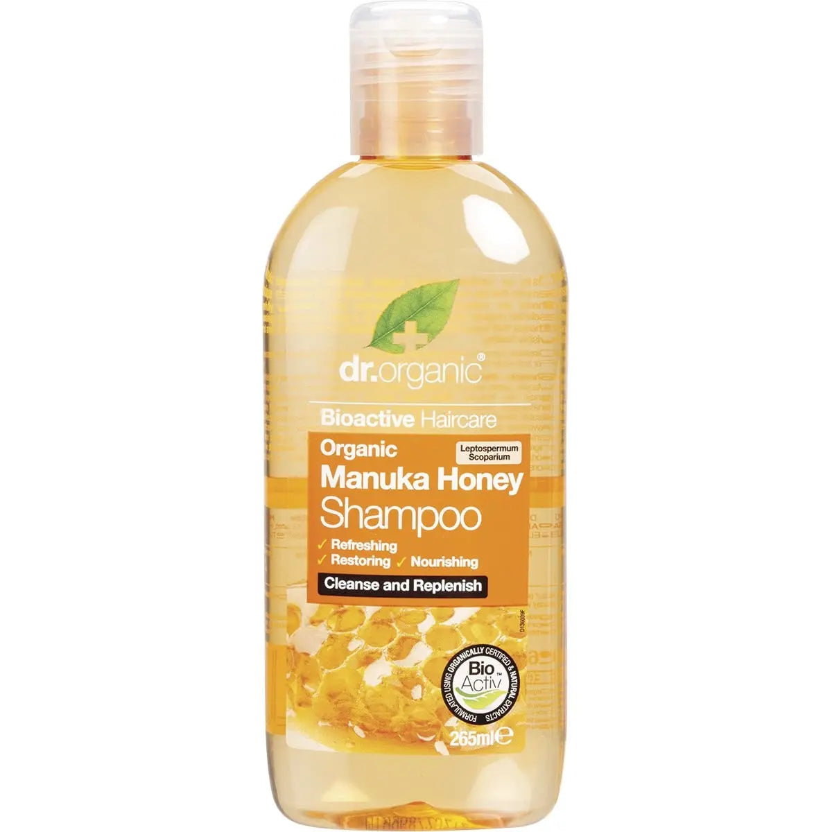 DR ORGANIC Shampoo Organic Manuka Honey 265ml DR ORGANIC