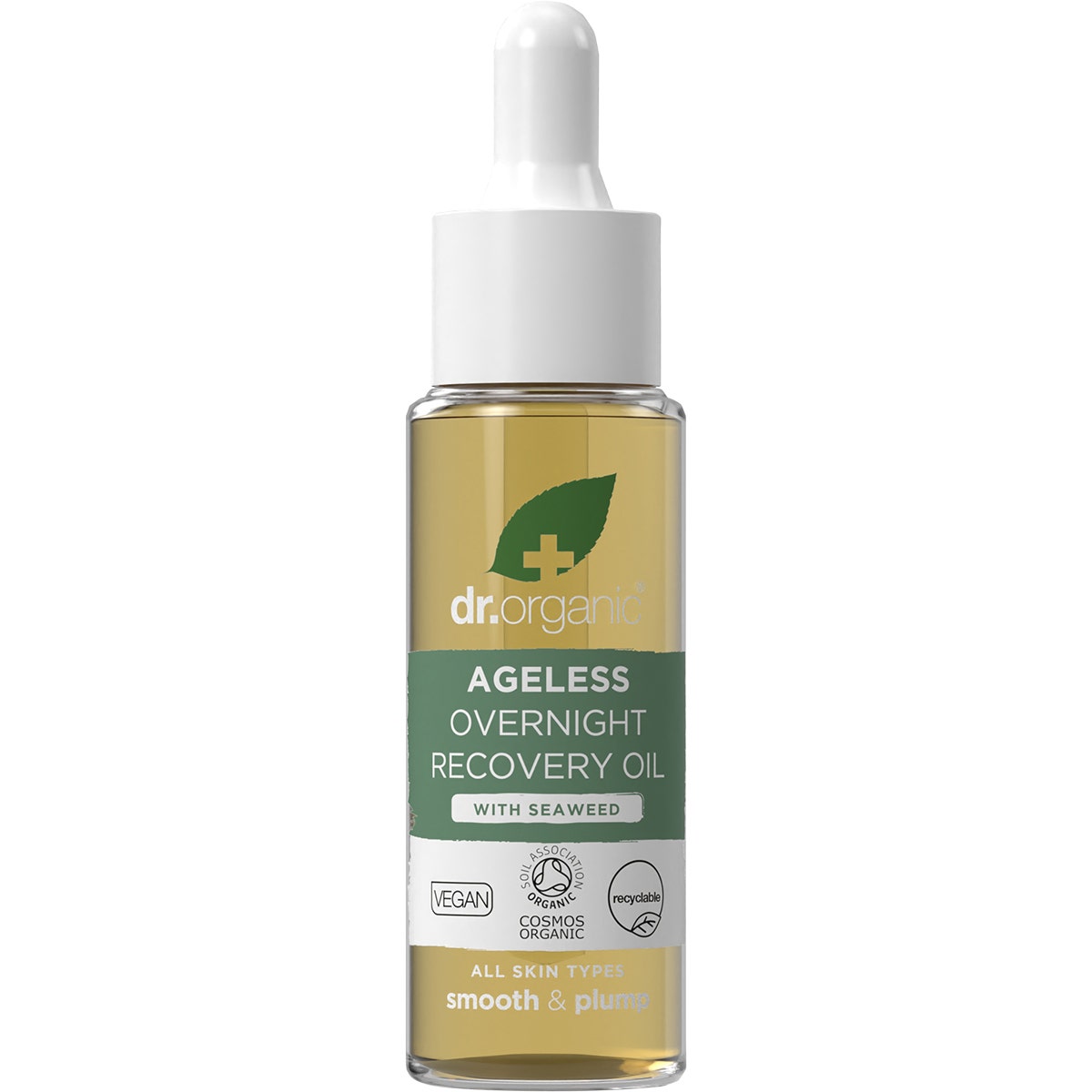 DR ORGANIC Overnight Recovery Oil Ageless with Seaweed 30ml - Cutprice Online