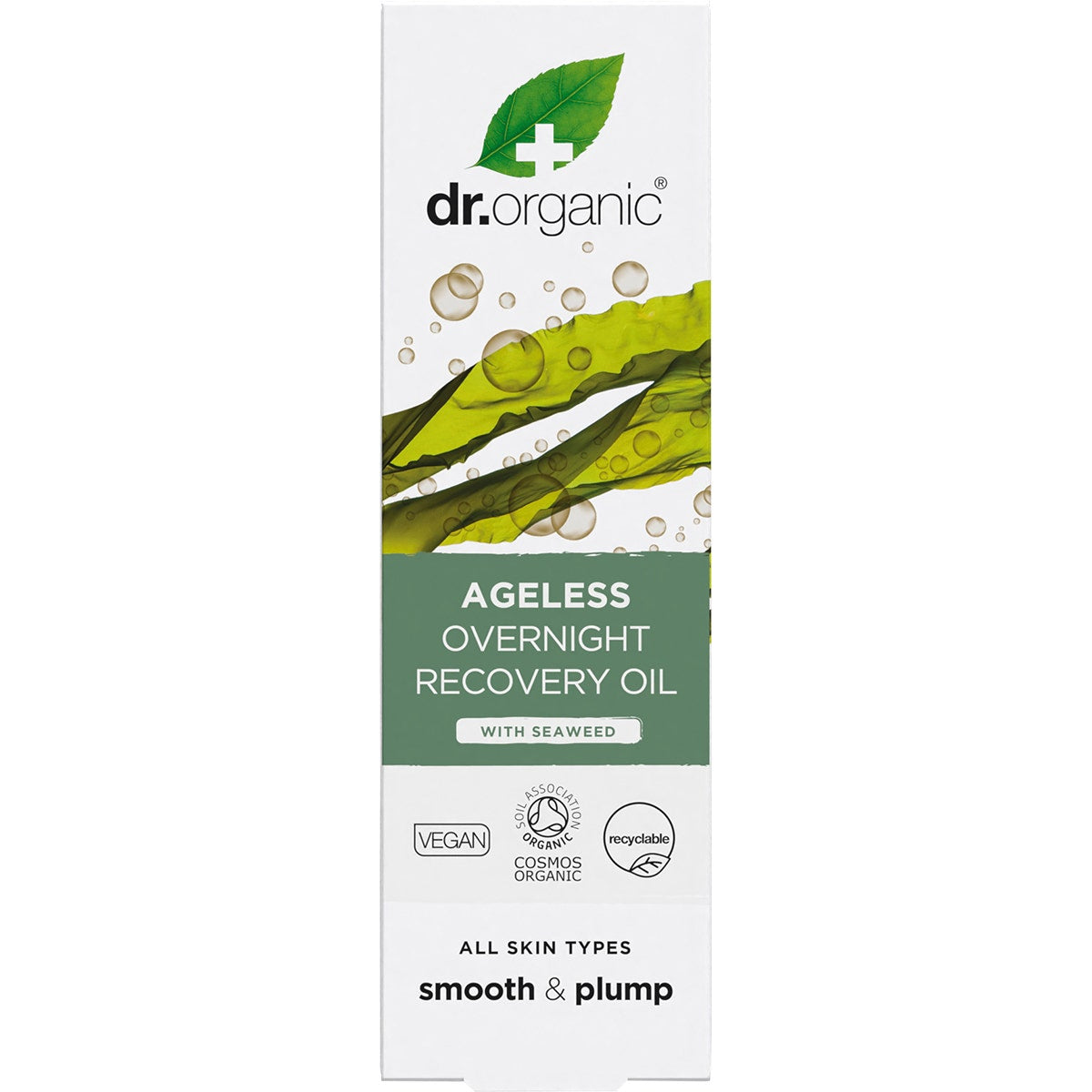 DR ORGANIC Overnight Recovery Oil Ageless with Seaweed 30ml - Cutprice Online