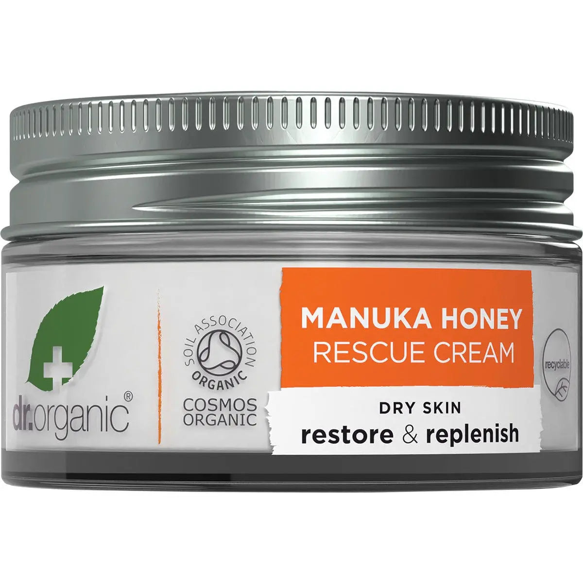 DR ORGANIC Rescue Cream Organic Manuka Honey 50ml DR ORGANIC