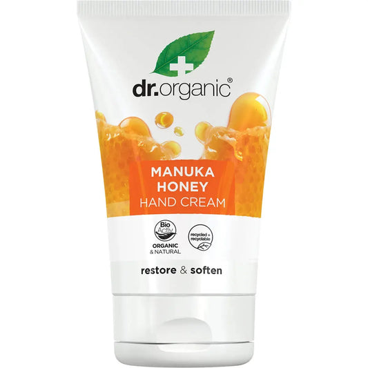 DR ORGANIC Hand Cream Manuka Honey 125ml DR ORGANIC