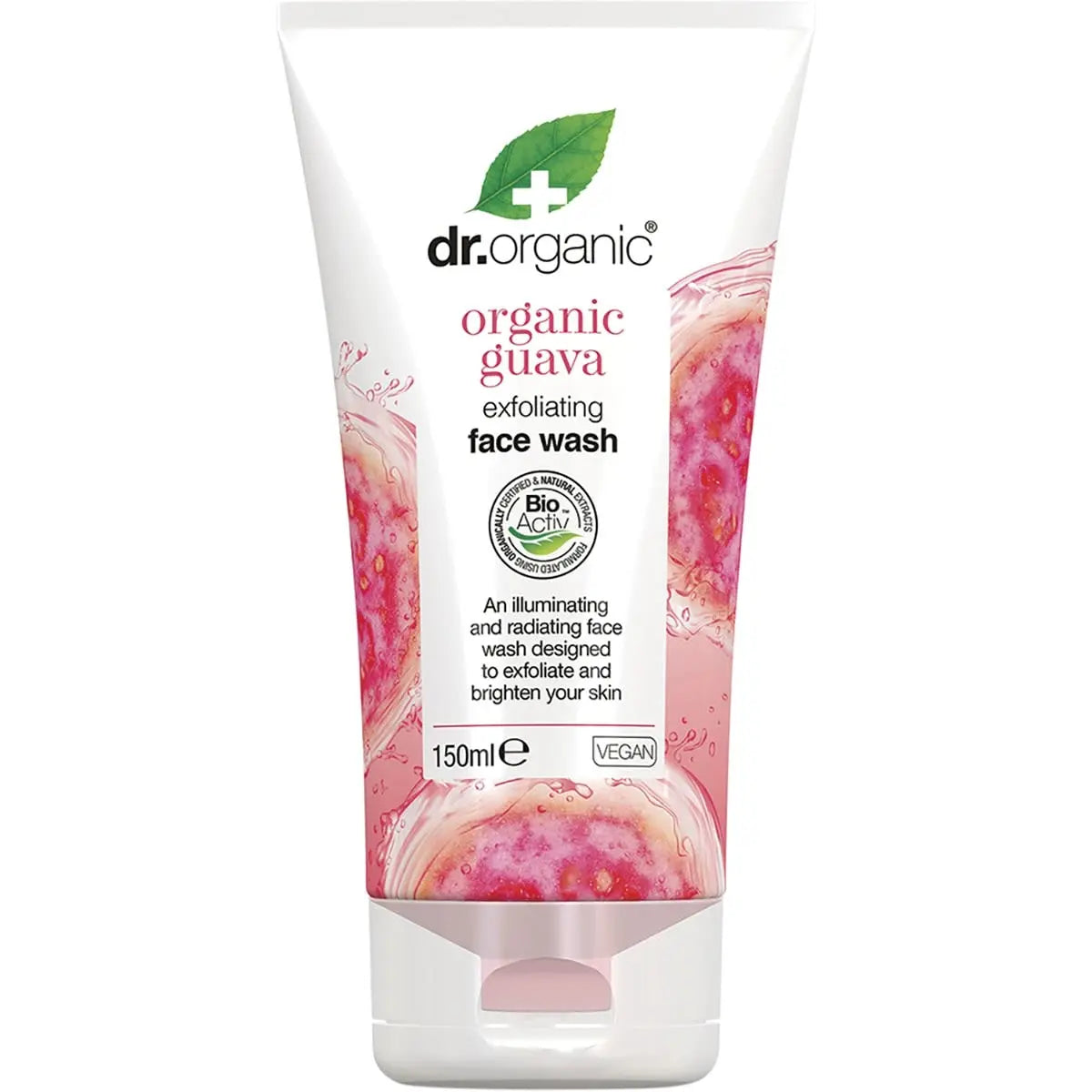 DR ORGANIC Exfoliating Face Wash Organic Guava 150ml DR ORGANIC