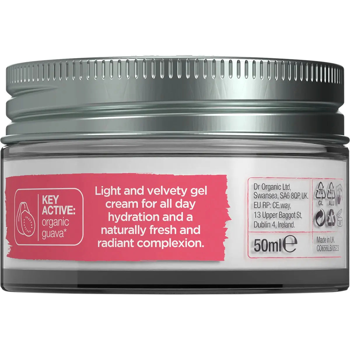 DR ORGANIC Gel Moisturiser Organic Guava 50ml DR ORGANIC