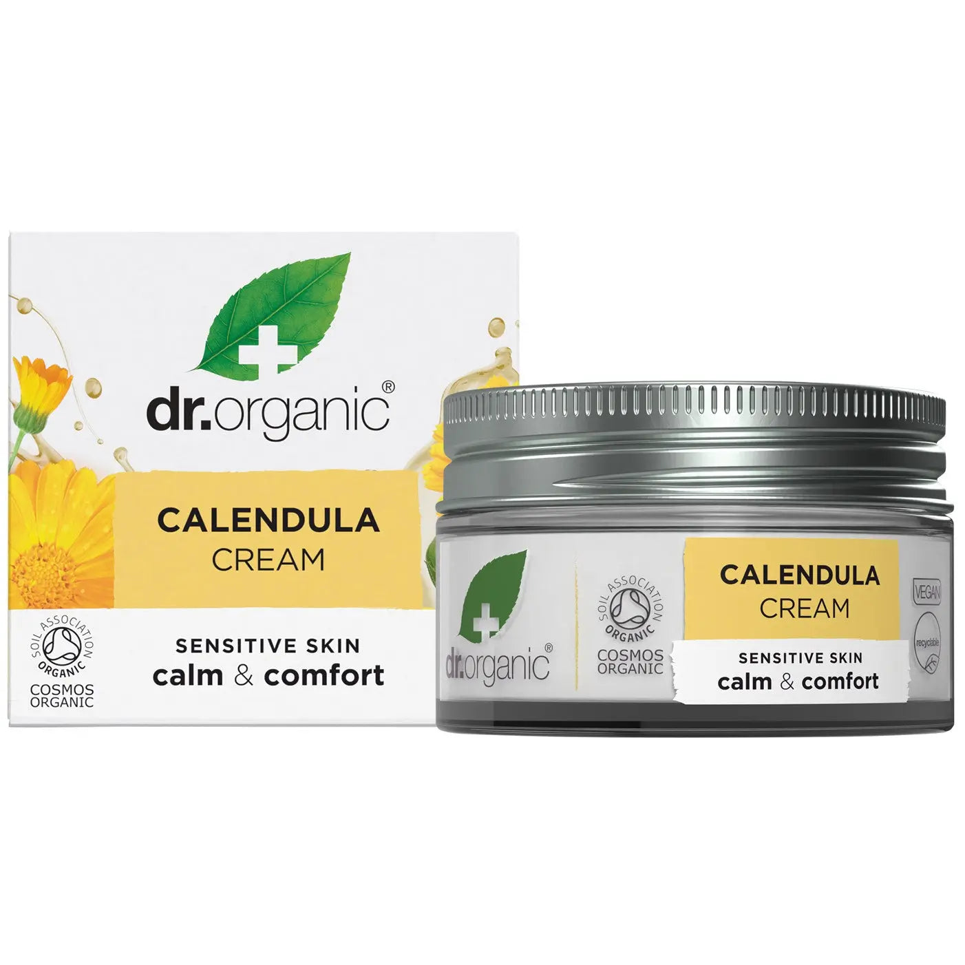 DR ORGANIC Fragrance Free Skin Moisturiser Organic Calendula 50ml DR ORGANIC