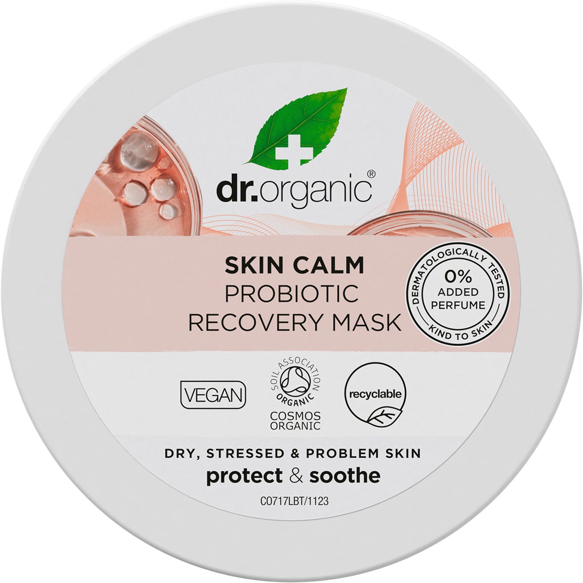 Dr Organic Skin Calm Probiotic Recovery Mask 100ml - Cutprice Online