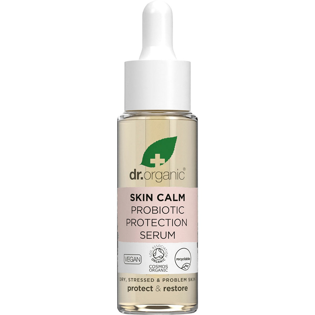 Dr Organic Skin Calm Probiotic Protection Serum 30ml - Cutprice Online