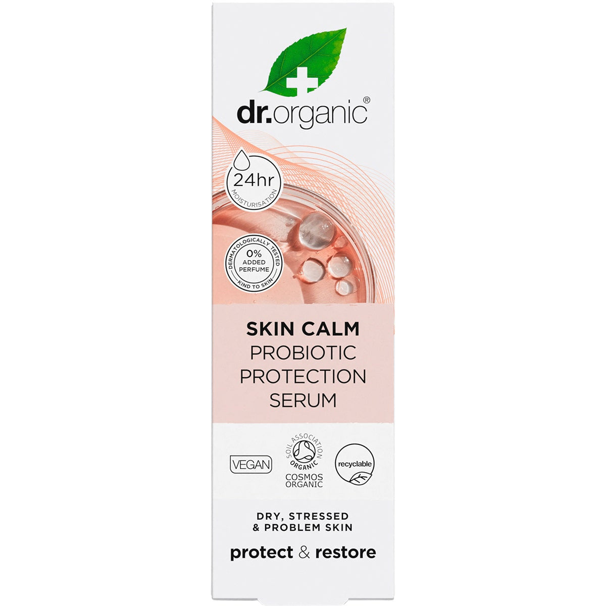 Dr Organic Skin Calm Probiotic Protection Serum 30ml - Cutprice Online