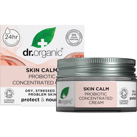 Dr Organic Skin Calm Probiotic Concentrated Cream 50ml - Cutprice Online