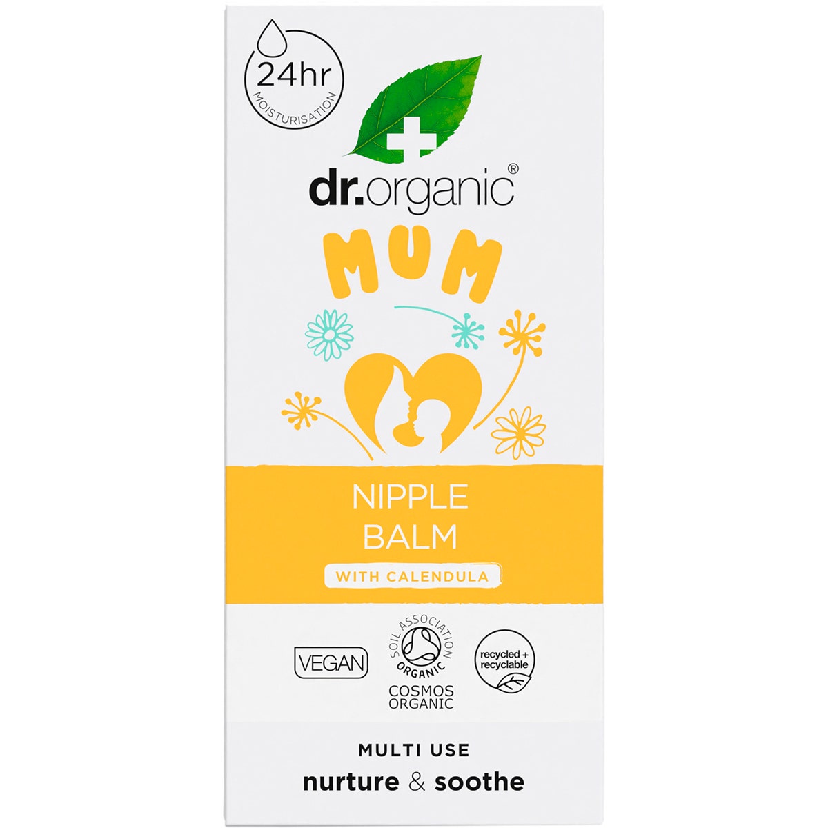 Dr Organic Mum Nipple Balm With Calendula 30ml - Cutprice Online