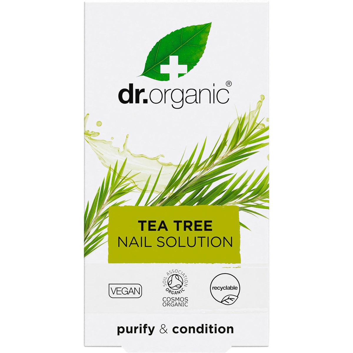 Dr Organic Tea Tree Nail Solution 10ml - Cutprice Online