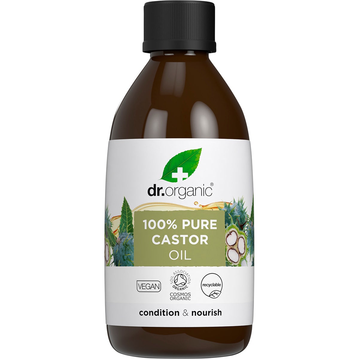 Dr Organic Castor Oil 100% Pure 250ml - Cutprice Online
