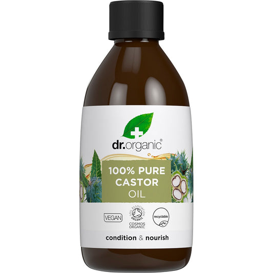 Dr Organic Castor Oil 100% Pure 250ml - Cutprice Online