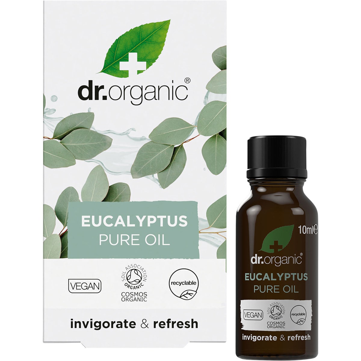 Dr Organic Eucalyptus Oil 100% Pure 10ml - Cutprice Online
