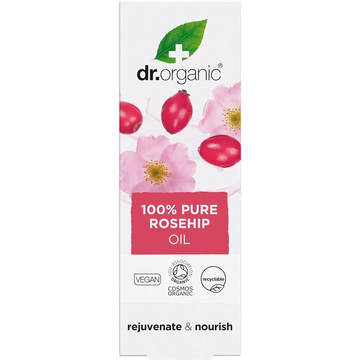 Dr Organic Rosehip Oil 100% Pure 50ml - Cutprice Online