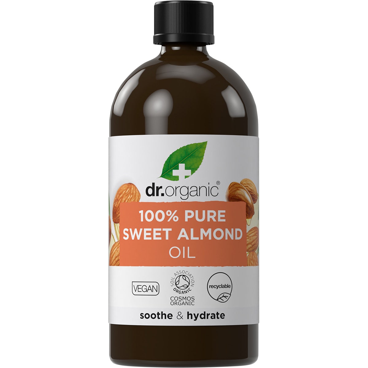 Dr Organic Sweet Almond Oil 100% Pure 100ml - Cutprice Online