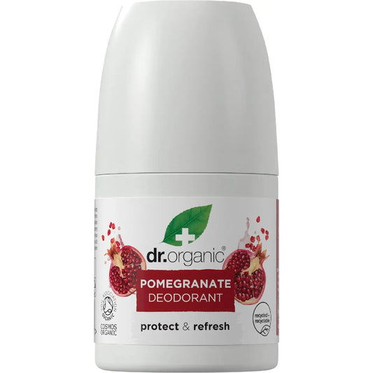 DR ORGANIC Roll-on Deodorant Organic Pomegranate 50ml DR ORGANIC