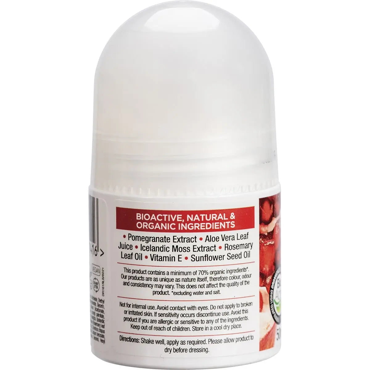 DR ORGANIC Roll-on Deodorant Organic Pomegranate 50ml DR ORGANIC