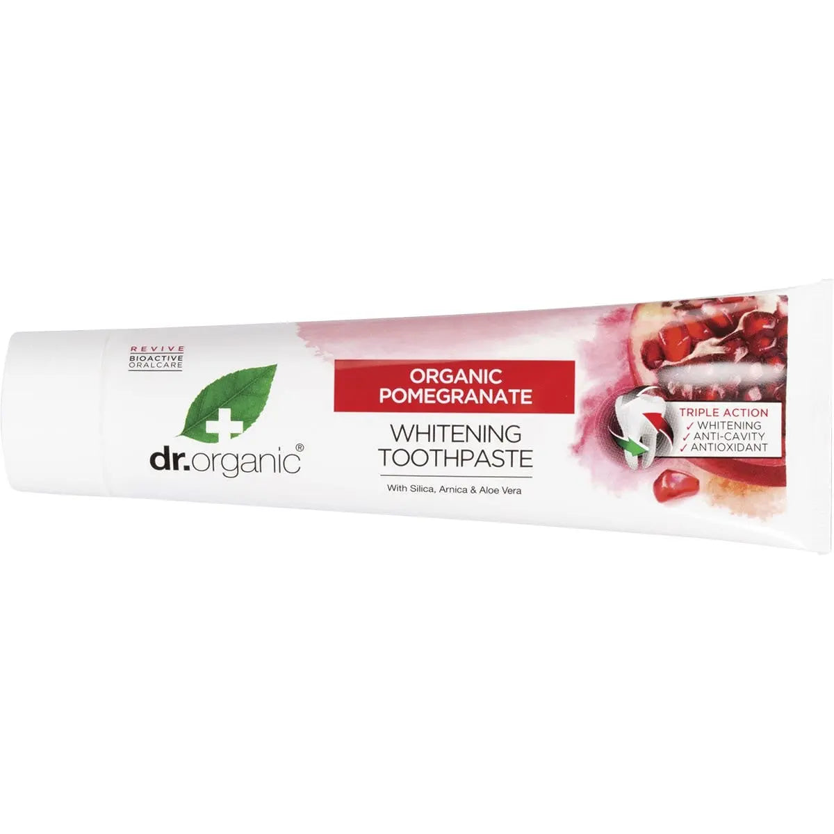 DR ORGANIC Toothpaste (Whitening) Organic Pomegranate 100ml DR ORGANIC