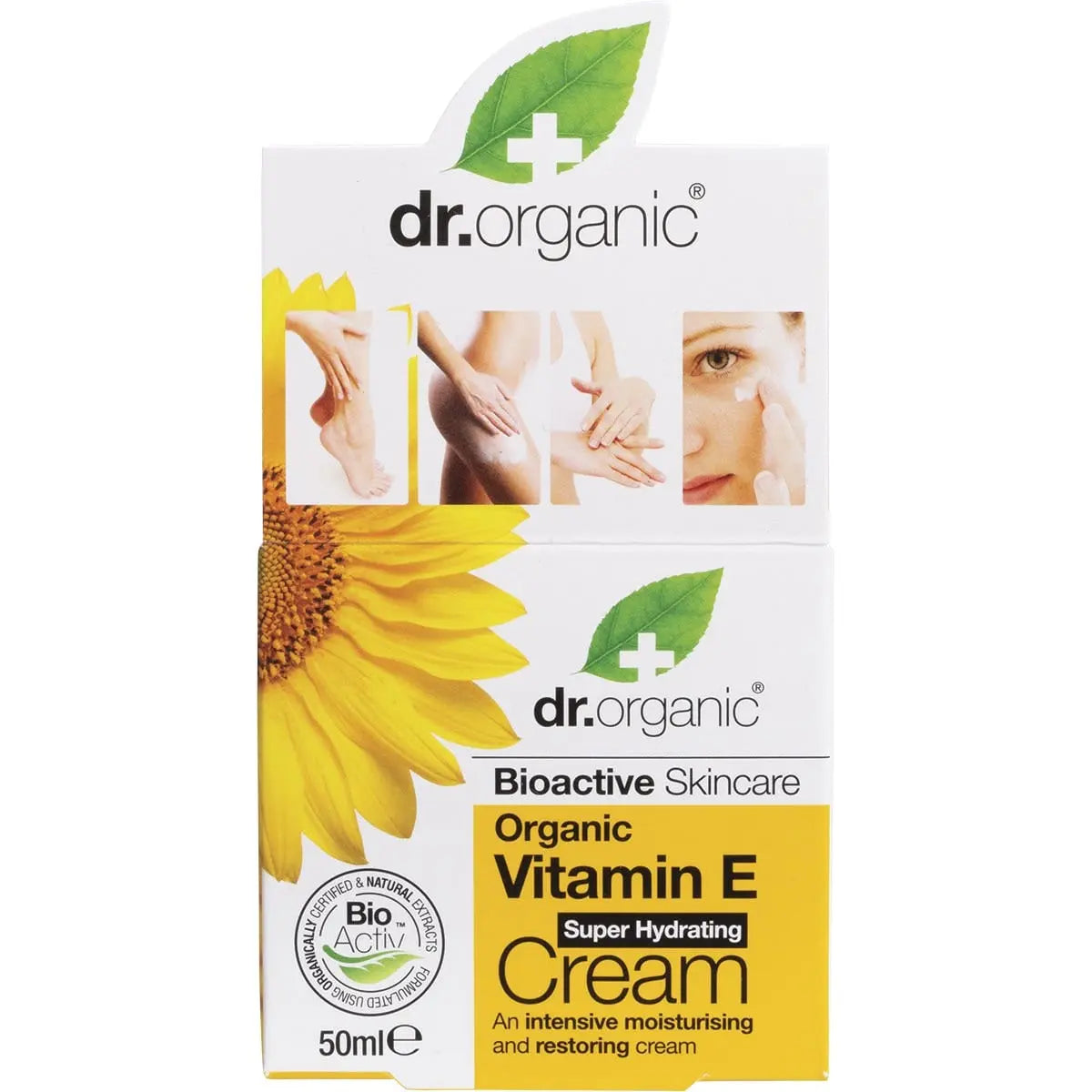 DR ORGANIC Hydrating Cream Organic Vitamin E 50ml DR ORGANIC