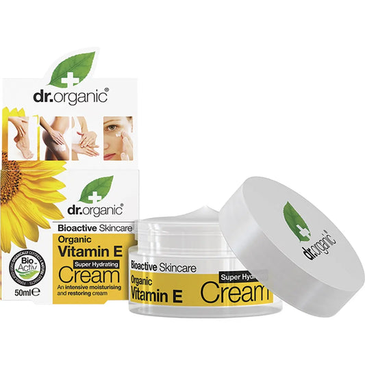 DR ORGANIC Hydrating Cream Organic Vitamin E 50ml DR ORGANIC
