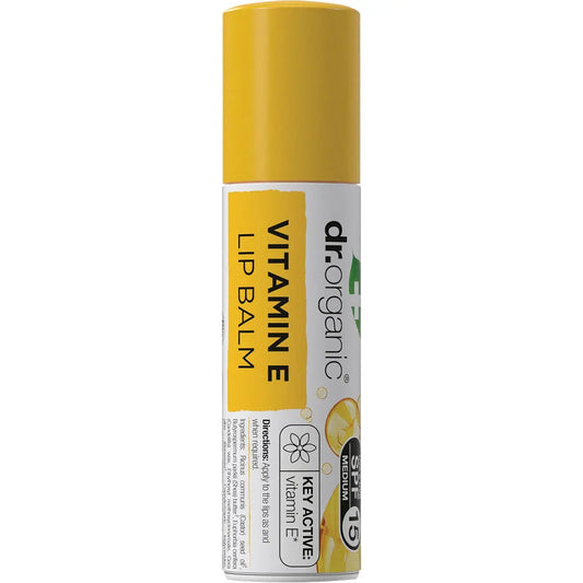 DR ORGANIC Lip Balm - SPF 15 Organic Vitamin E 5.7ml DR ORGANIC