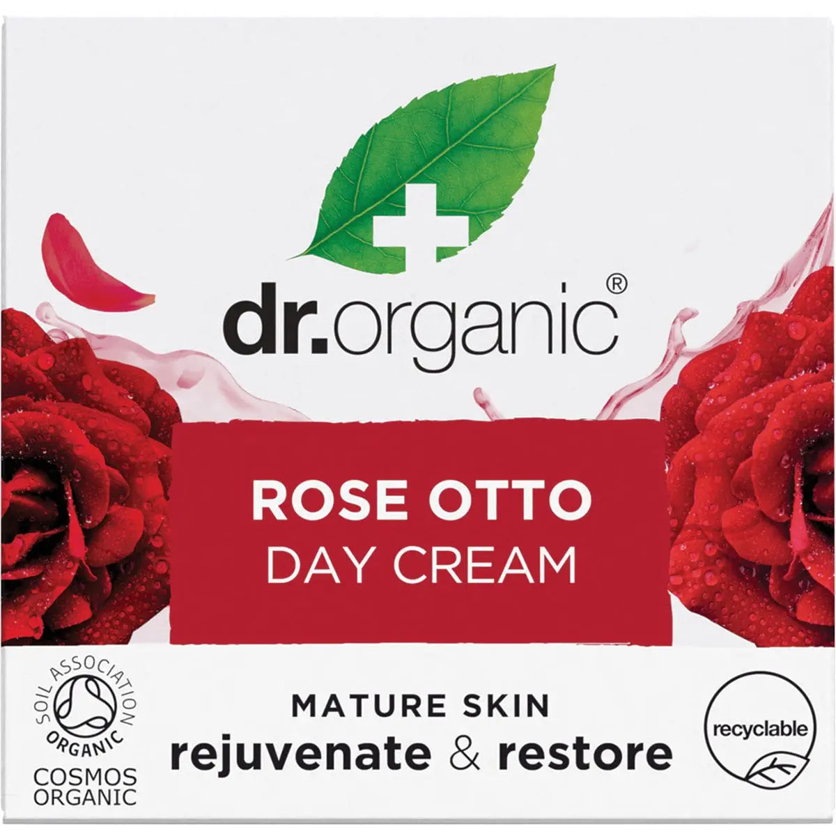 DR ORGANIC Day Cream Organic Rose Otto 50ml DR ORGANIC