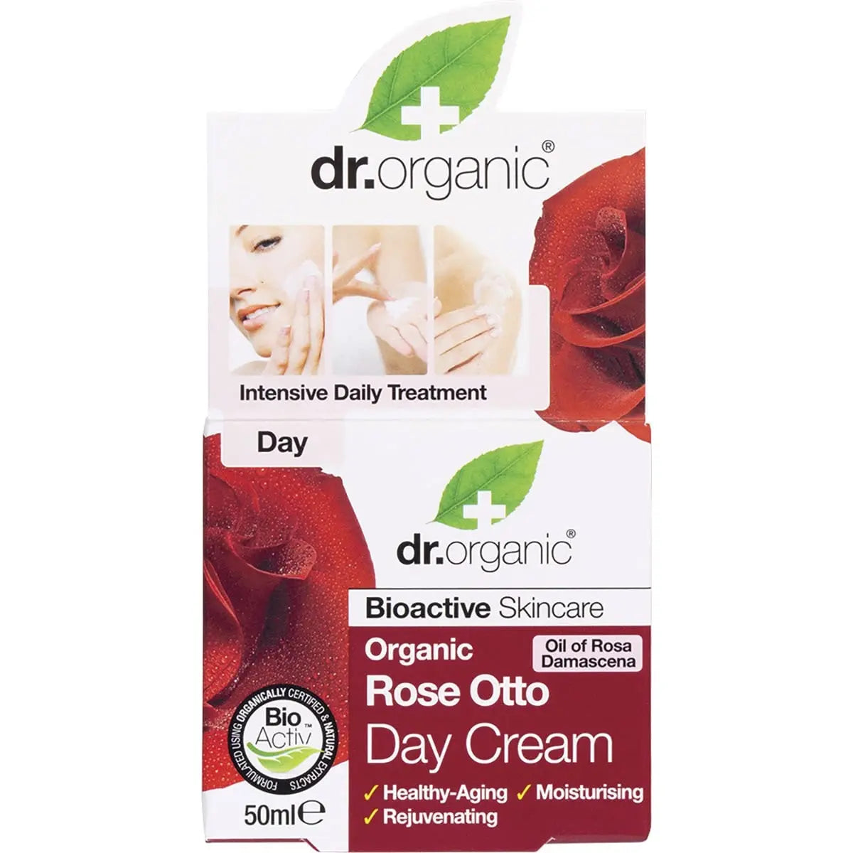 DR ORGANIC Day Cream Organic Rose Otto 50ml DR ORGANIC