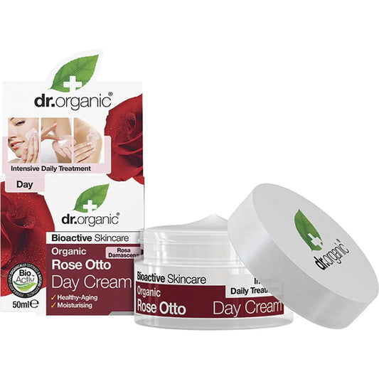 DR ORGANIC Day Cream Organic Rose Otto 50ml DR ORGANIC