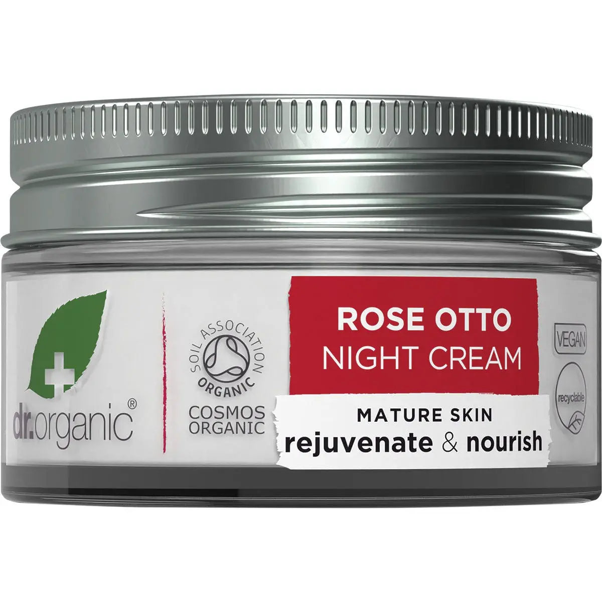 DR ORGANIC Night Cream Organic Rose Otto 50ml DR ORGANIC