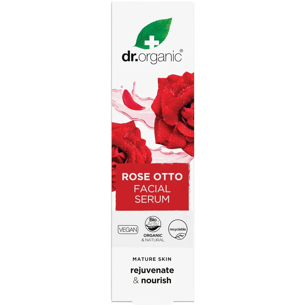DR ORGANIC Facial Serum Organic Rose Otto 30ml DR ORGANIC