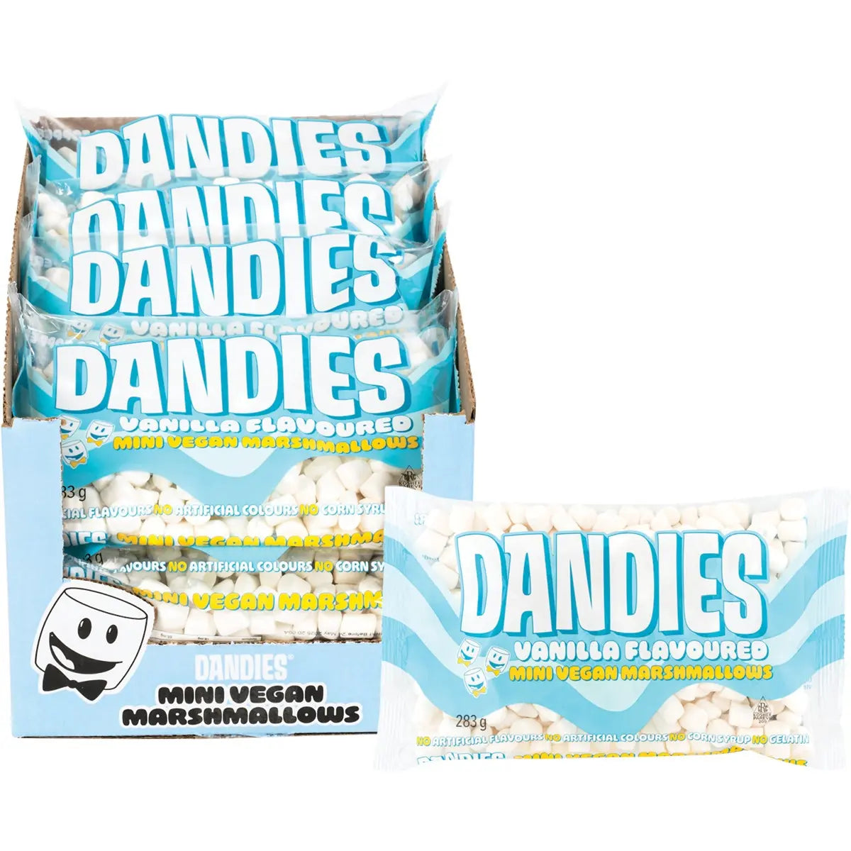 DANDIES Vegan Vanilla Marshmallows Mini Size 283g DANDIES
