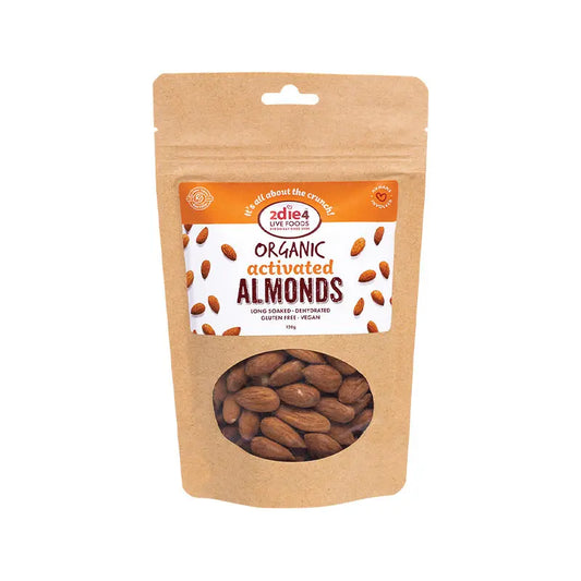 2die4 Live Foods Organic Activated Almonds 120g 2DIE4 LIVE FOODS