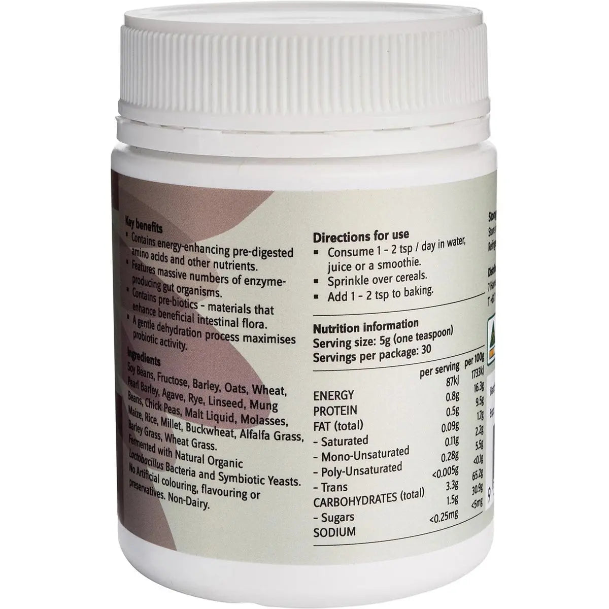NTS HEALTH Digest-Ease Probiotic 150g NTS HEALTH