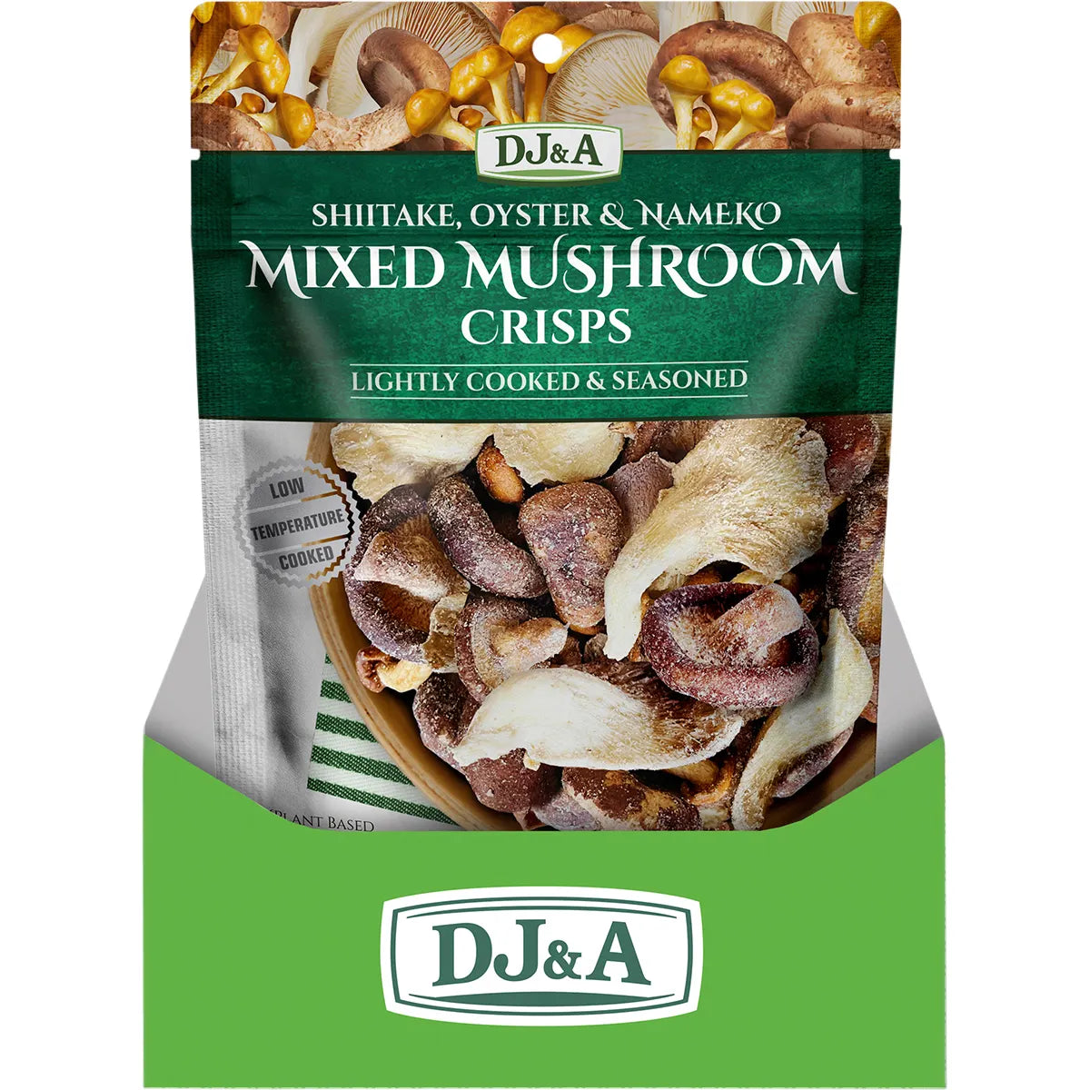 DJ&A Mixed Mushroom Crisps 9x65g - Cutprice Online