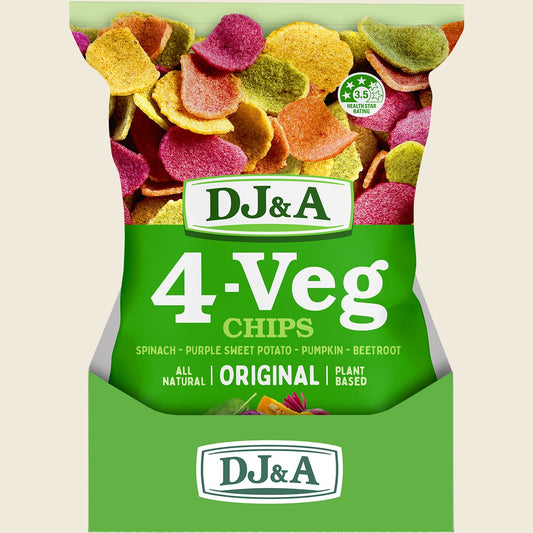 DJ&A 4-VEG Chips Original 5x90g