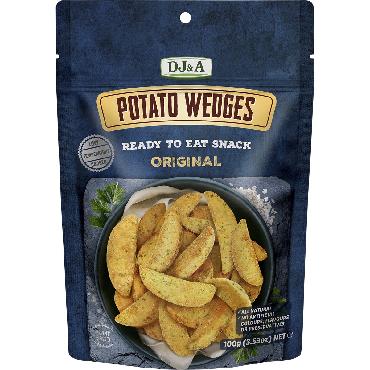 DJ&A Potato Wedges Original 9x100g - Cutprice Online